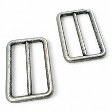 Adjustment Buckle 4 cm - 1,57" Rectangular Metal Special Production MG004CUP16