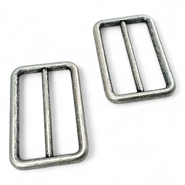 Adjustment Buckle 4 cm - 1,57" Rectangular Metal Special Production MG004CUP16