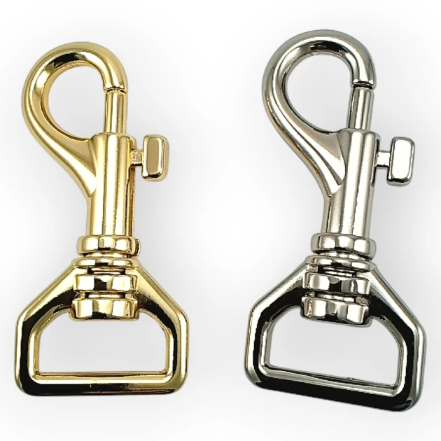 2.5 cm 0.98" Sailor Hook - Leash Hook - Spring Swivel Hook Special Metal Coating GZ0025TS