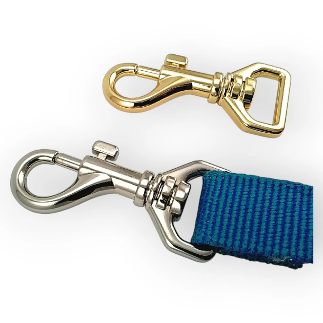 2.5 cm 0.98" Sailor Hook - Leash Hook - Spring Swivel Hook Special Metal Coating GZ0025TS