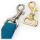 2.5 cm 0.98" Sailor Hook - Leash Hook - Spring Swivel Hook Special Metal Coating GZ0025TS