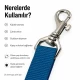 2,5 cm özel kaplamalı gemici kanca, dayanıklı metal tasarım, kayış ve kemer sistemleri için ideal