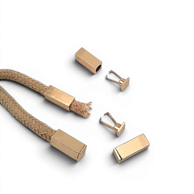 Easy Apply Cord End Tip for Bags and Garments 5 mm Opening
