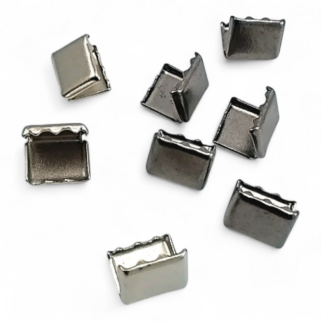 Clamp Metal Cord End 10mm x 9mm H00001