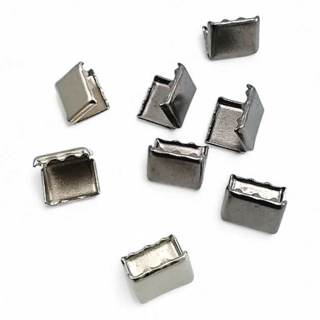 Clamp Metal Cord End 10mm x 9mm H00001