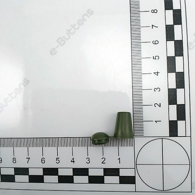 Bell Model Plastic Cap Cord End 5.5 mm Cord Entry Pear Model H002522