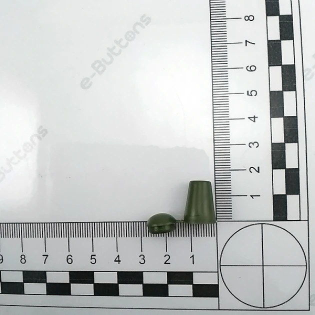 Bell Model Plastic Cap Cord End 5.5 mm Cord Entry Pear Model H002522