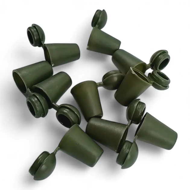 Kapaklı Plastik Bağ Ucu Çan Model 5,5 mm Kordon Girişli Armut Model H002522