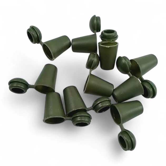 Bell Model Plastic Cap Cord End 5.5 mm Cord Entry Pear Model H002522