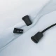 Plastic Cord End Compression - Interlocking Aesthetic Model H009006