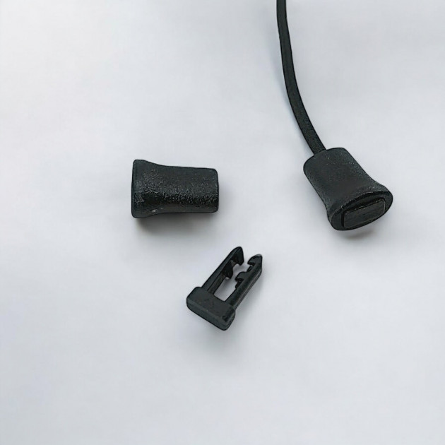 Plastic Cord End Compression - Interlocking Aesthetic Model H009006