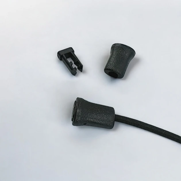 Plastic Cord End Compression - Interlocking Aesthetic Model H009006