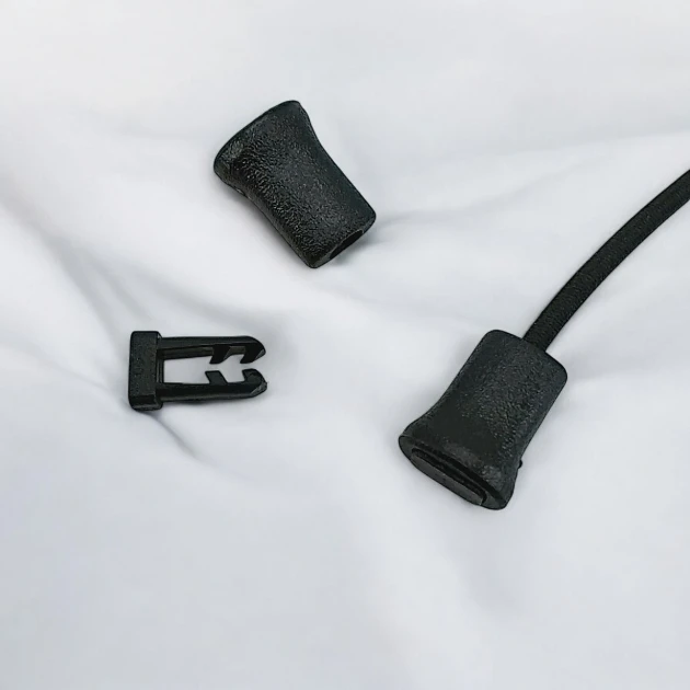 Plastic Cord End Compression - Interlocking Aesthetic Model H009006