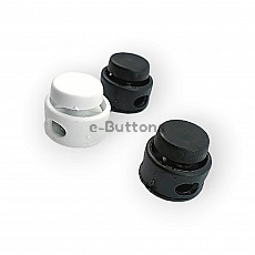 Plastik Stoper İki Delikli 6 mm Delik Çaplı Mayın Stoper - Üstten Basmalı H001707