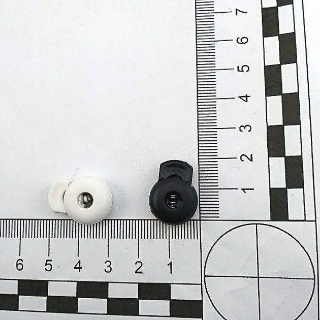Plastic Stopper 4 mm Hole Diameter Single Hole Top Press - Round Model H002121