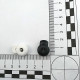 Plastic Stopper 4 mm Hole Diameter Single Hole Top Press - Round Model H002121
