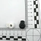 Plastic Stopper 4 mm Hole Diameter Single Hole Top Press - Round Model H002121