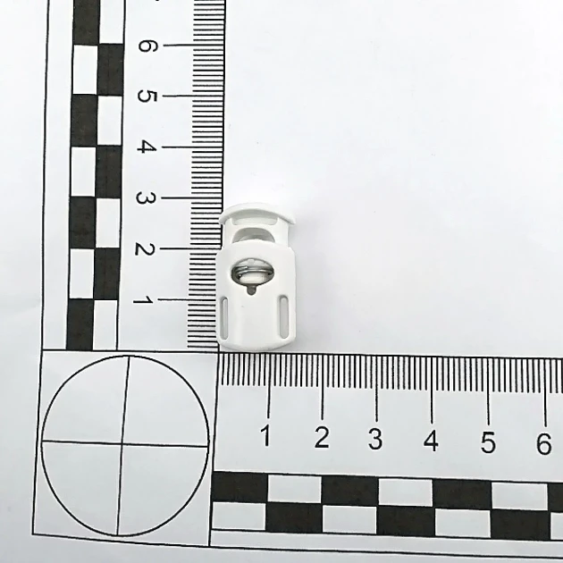 Plastic Stopper 7 mm Hole Diameter Top Press Single Hole - Bridged on Both Sides H002403