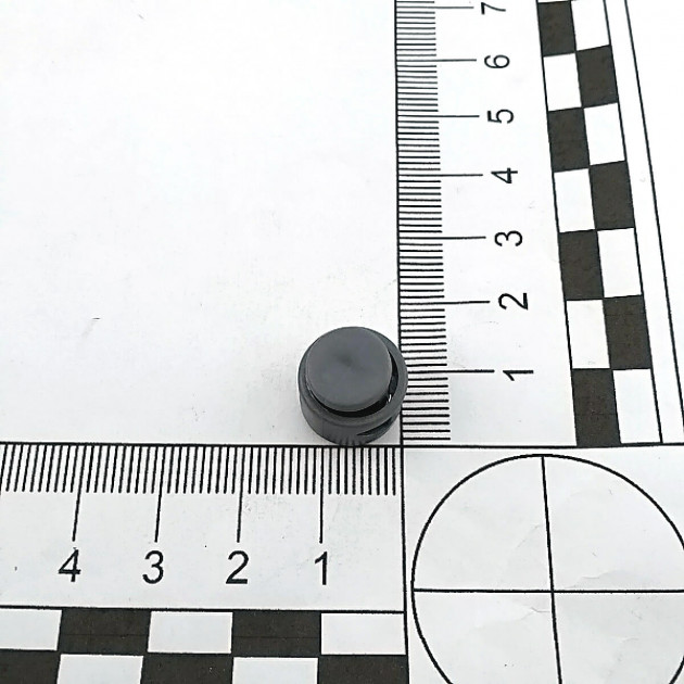 Plastic Stopper Two Hole 4 mm Hole Diameter Mine Stopper - Top Press H002808