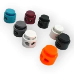 Plastic Stopper Two Hole 4 mm Hole Diameter Mine Stopper - Top Press H002808