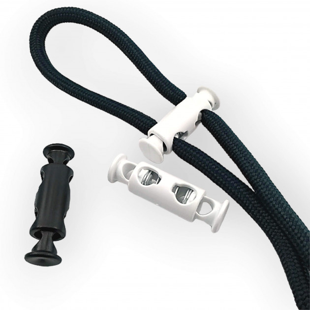 Plastik Stoper 3 mm Delik Çaplı Üstten İki Delikli Uzun - Alttan Basmalı - Özel Model H003007