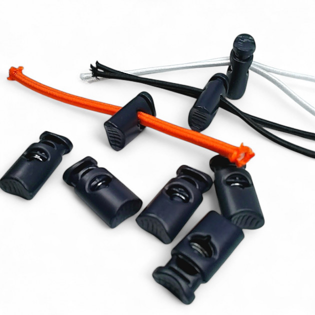 Plastic Stopper Single Hole  7 mm Hole Diameter Top Press -  H003014