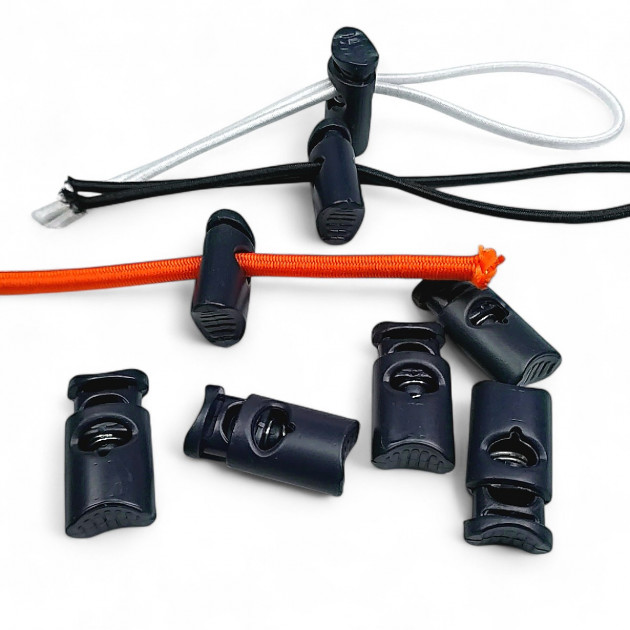 Plastic Stopper Single Hole  7 mm Hole Diameter Top Press -  H003014