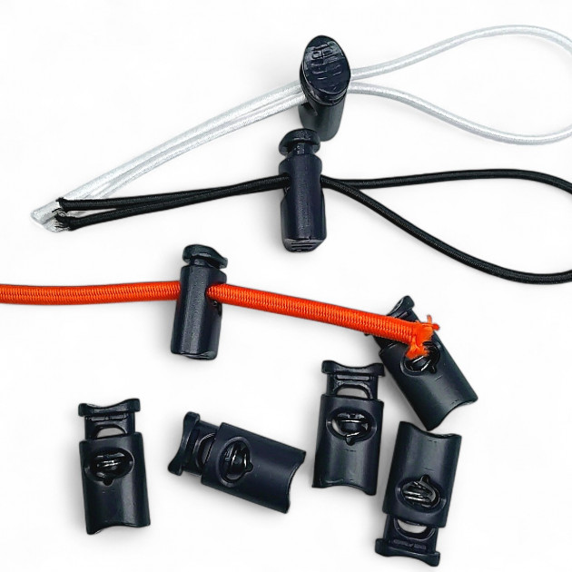 Plastic Stopper Single Hole  7 mm Hole Diameter Top Press -  H003014