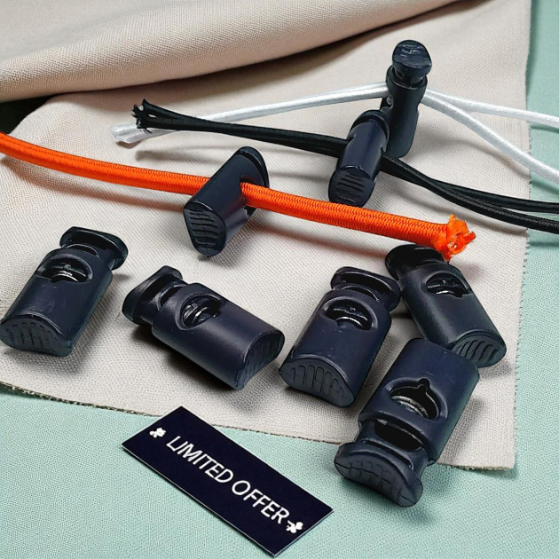 Plastic Stopper Single Hole  7 mm Hole Diameter Top Press -  H003014