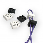 Top Press Stopper Two Hole Plastic Stopper 4.5 mm Hole Diameter H004413