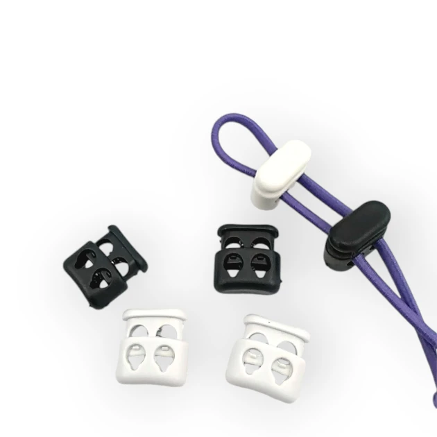 Top Press Stopper Two Hole Plastic Stopper 4.5 mm Hole Diameter H004413