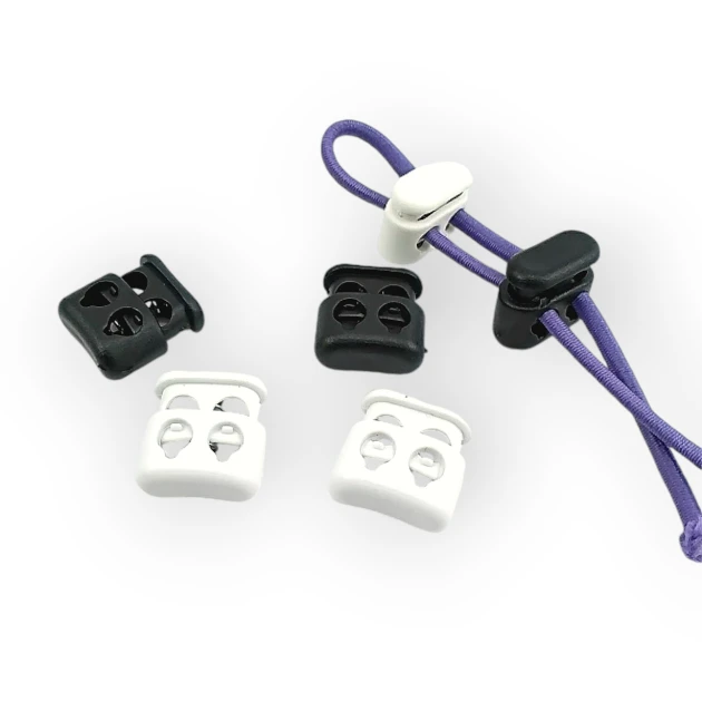 Top Press Stopper Two Hole Plastic Stopper 4.5 mm Hole Diameter H004413