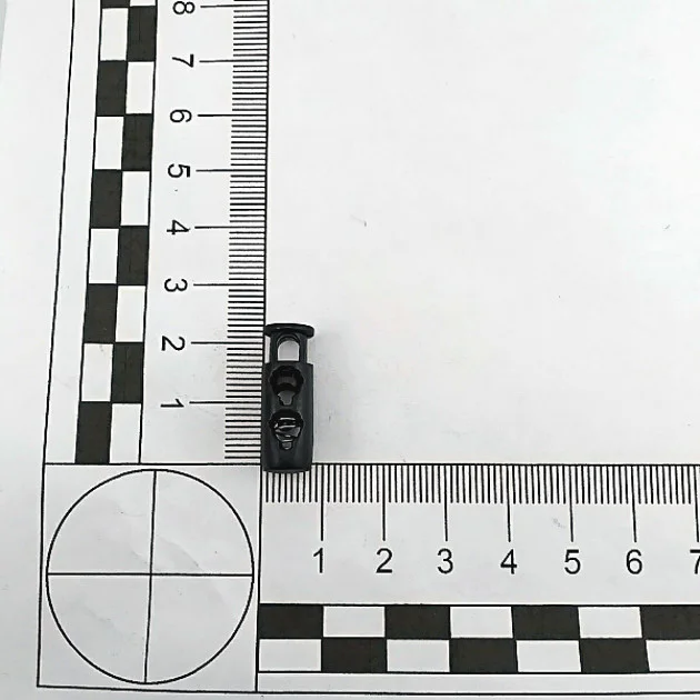 Plastic Stopper Two Hole 4 mm Hole Diameter 100 Pcs/Packet H004416Promo