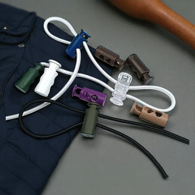 Two Hole 4 mm Hole Diameter Top Press Plastic Stopper - Plain Model H004416