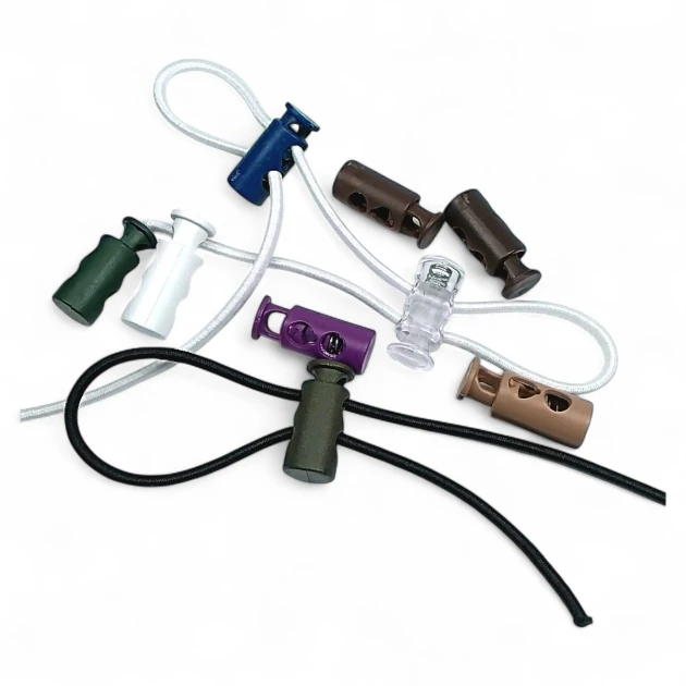 Two Hole 4 mm Hole Diameter Top Press Plastic Stopper - Plain Model H004416