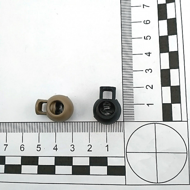 Plastic Stopper 5.5 mm Cord Entry Single Hole (500 Pcs/Pack) H005001