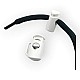 Plastic Stopper 7 mm Hole Diameter Single Hole Top Press - Side Bridge H005012