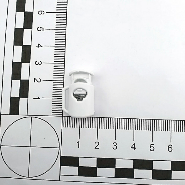 Plastic Stopper 7 mm Hole Diameter Single Hole Top Press - Side Bridge H005012