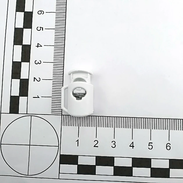 Plastic Stopper 7 mm Hole Diameter Single Hole Top Press - Side Bridge H005012