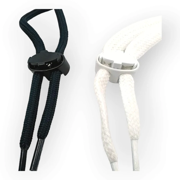 Dikdörtgen Plastik Mayın Stoper 7 mm Delik Çaplı Üstten Basmalı İki Delikli - Özel Model H005024