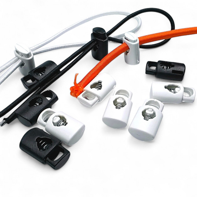 Single Hole Plastic Stopper  7 mm Hole Diameter Top Press H005026