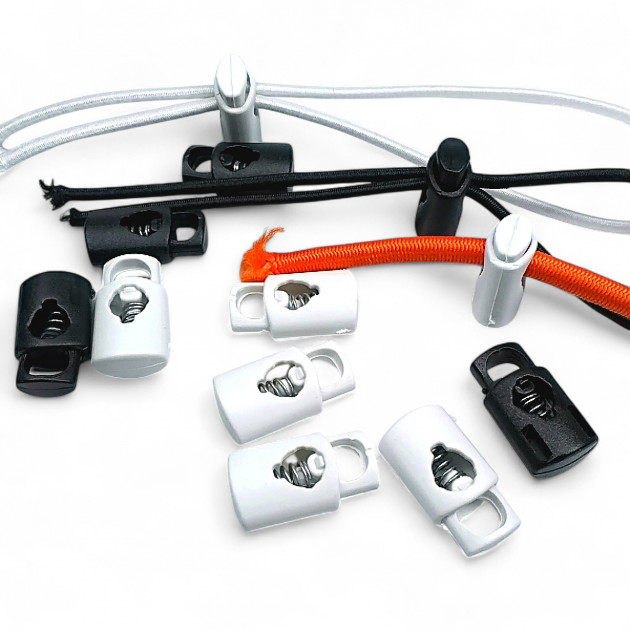 Single Hole Plastic Stopper  7 mm Hole Diameter Top Press H005026