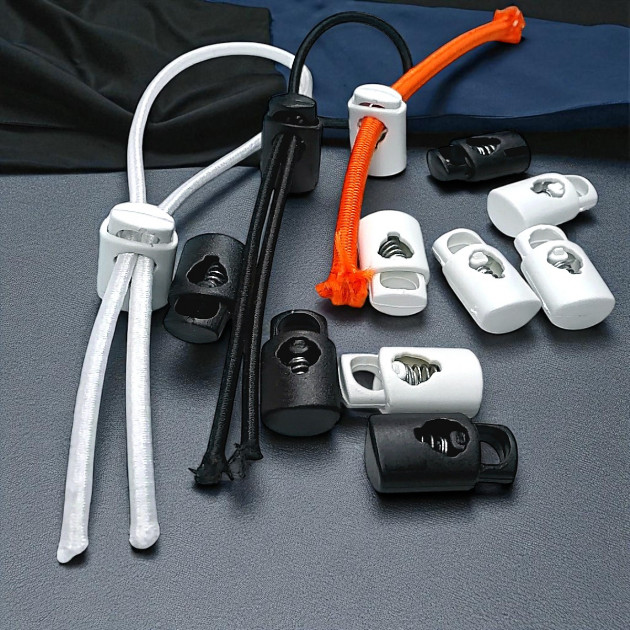 Single Hole Plastic Stopper  7 mm Hole Diameter Top Press H005026