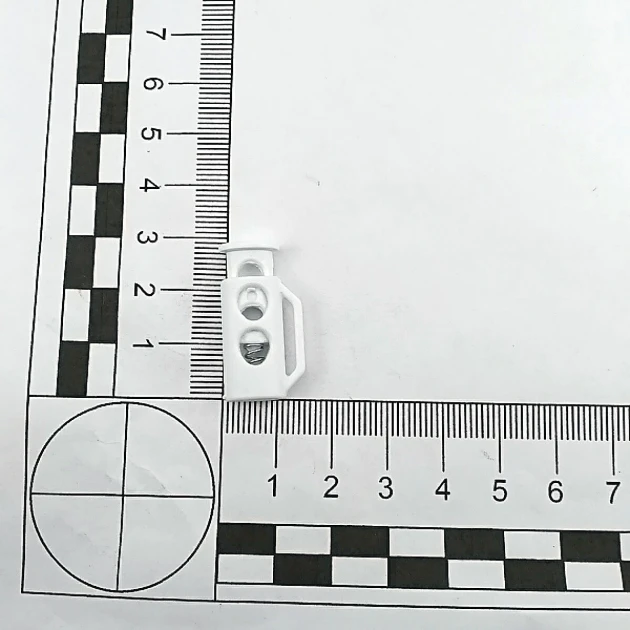 Plastik Stoper 4,5 mm Delik Çaplı İki Delikli Üstten Basmalı - Yandan Köprülü H005035