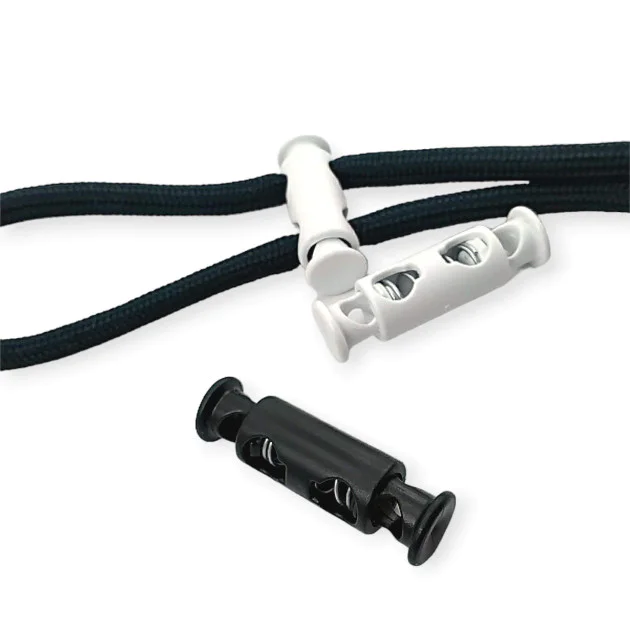 Plastik Stoper 5 mm Delik Çaplı İki Delikli Uzun Üstten - Alttan Basmalı - Özel Model H005037