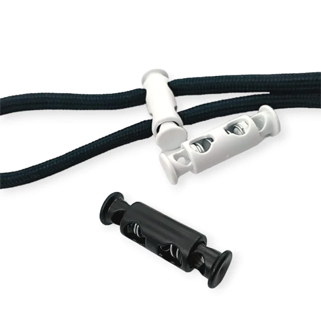 Plastic Stopper 5 mm Hole Diameter Two Hole Long Top - Bottom Push - Special Model H005037