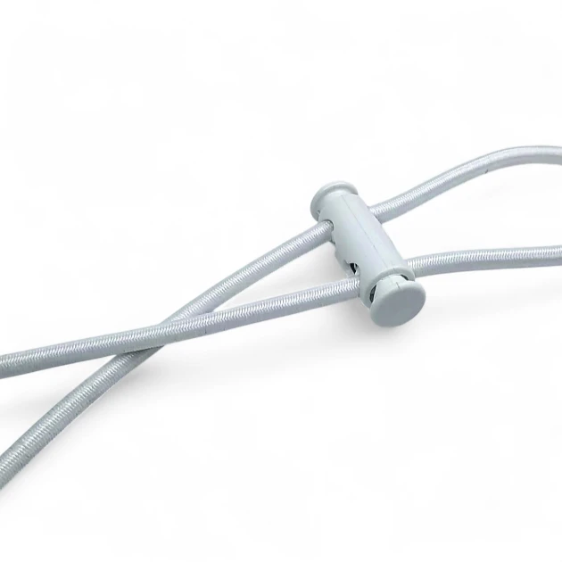 Plastic Stopper 5 mm Hole Diameter Two Hole Long Top - Bottom Push - Special Model H005037