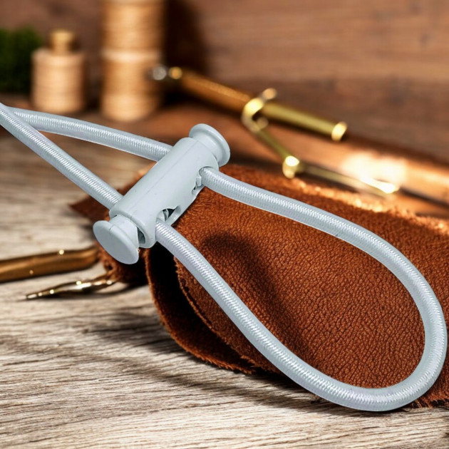 Plastic Stopper 5 mm Hole Diameter Two Hole Long Top - Bottom Push - Special Model H005037