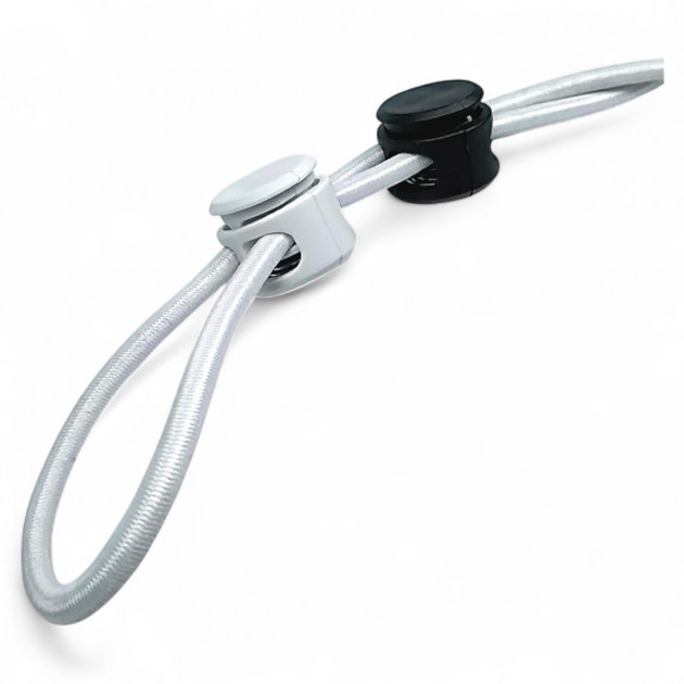 Mine Stopper Two Hole 6 mm Hole Diameter Plastic Stopper - Top Press H005045