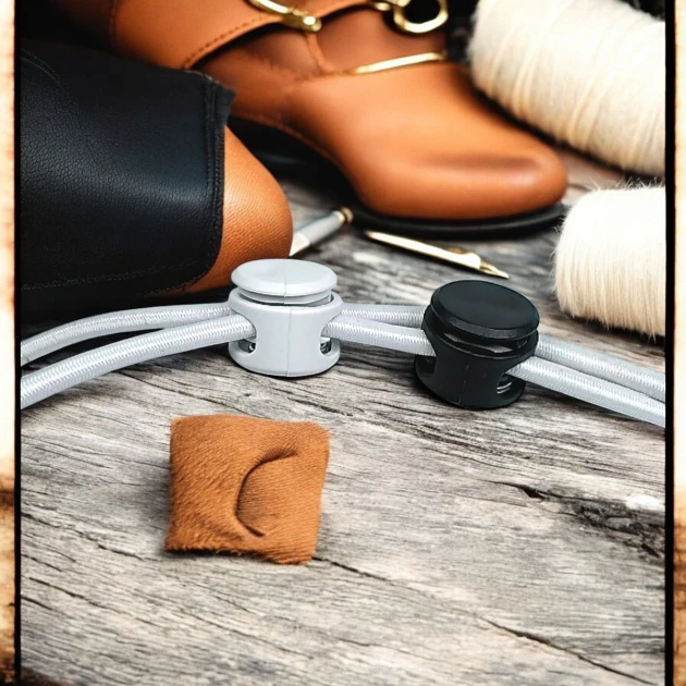 Mine Stopper Two Hole 6 mm Hole Diameter Plastic Stopper - Top Press H005045